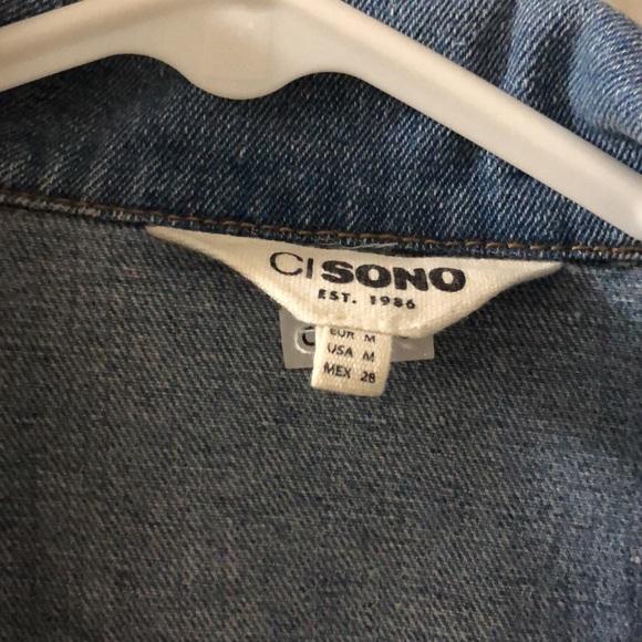 Ci Sono Distressed Denim Jacket - Picture 3 of 6